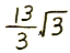 (13/3)*��3
