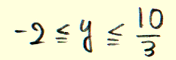 -2<=y<=10/3