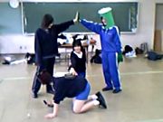 演劇部の練習風景