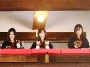 2階席からハンドベルの演奏