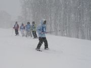 中学１年生のスキー教室