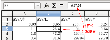 計算式の確認