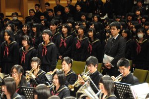 客席も全員で歌う