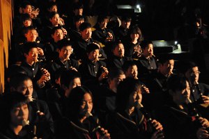 中学生たち
