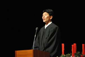 説教中の宗教主任